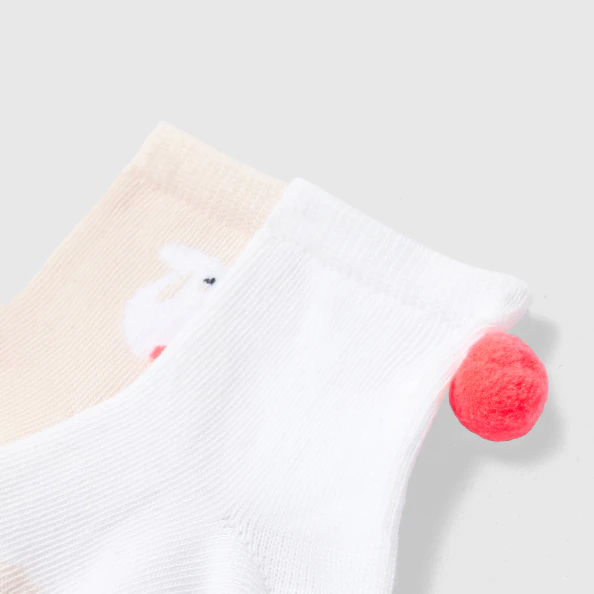 Duo de chaussettes bébé fille