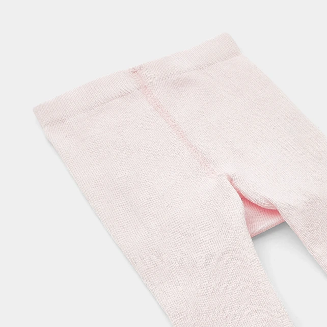 Collants unis bébé fille
