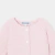 Cardigan bébé fille en point mousse