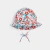 Chapeau bébé fille en tissu Liberty