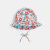 Chapeau bébé fille en tissu Liberty