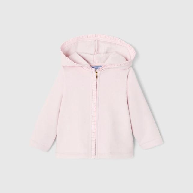 Sweat zippé bébé fille