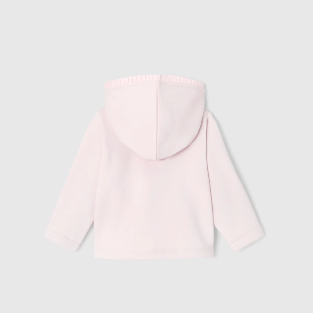 Sweat zippé bébé fille