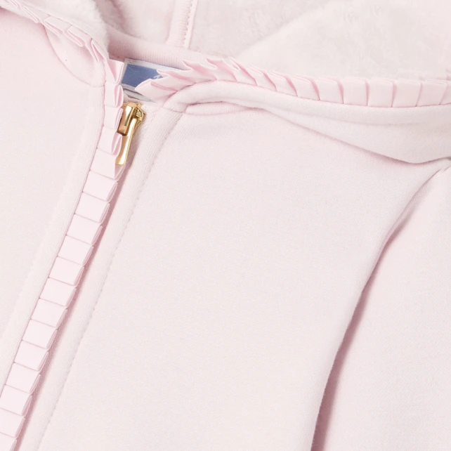 Sweat zippé bébé fille