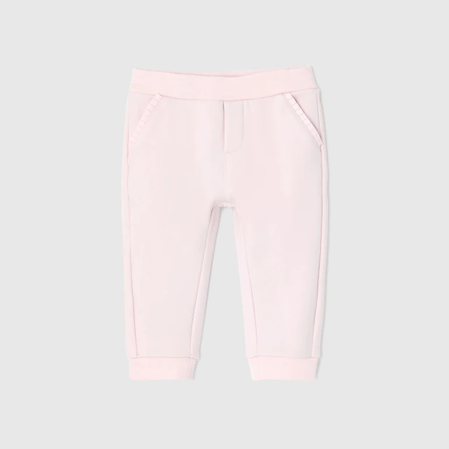 Jogging bébé fille en molleton