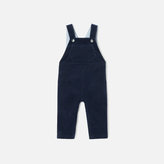Salopette bébé garçon en velours