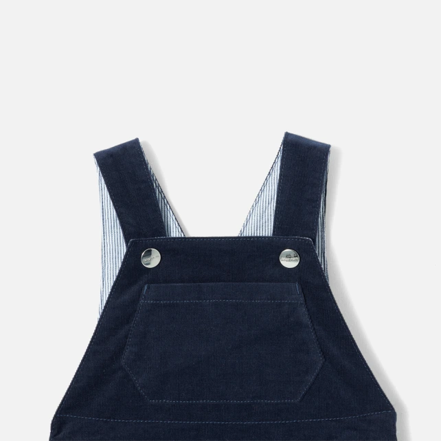 Salopette bébé garçon en velours