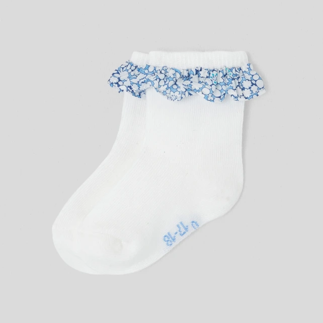 Chaussettes bébé fille à volants