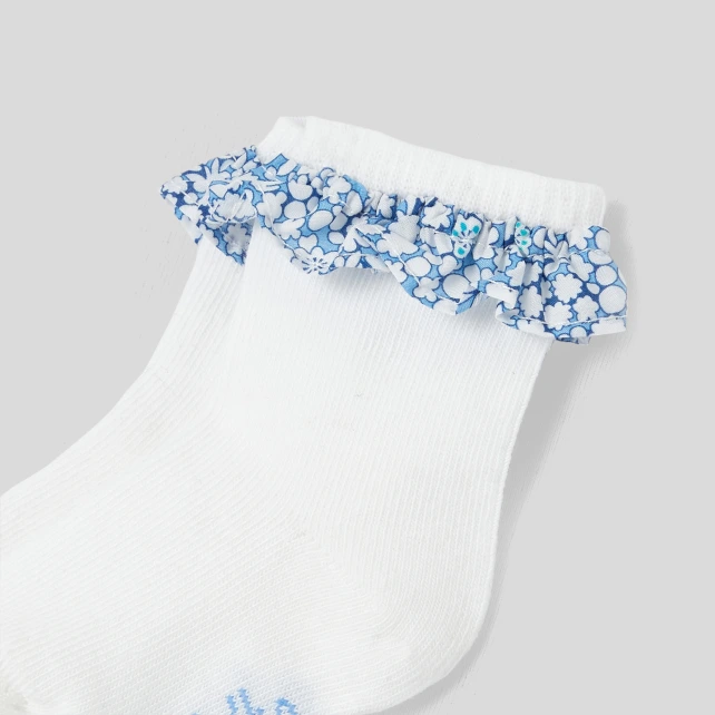 Chaussettes bébé fille à volants