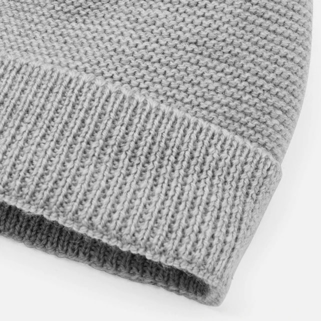 Bonnet bébé garçon en laine mérinos