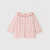 Blouse bébé fille à carreaux