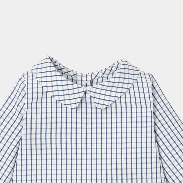 Blouse bébé garçon à carreaux