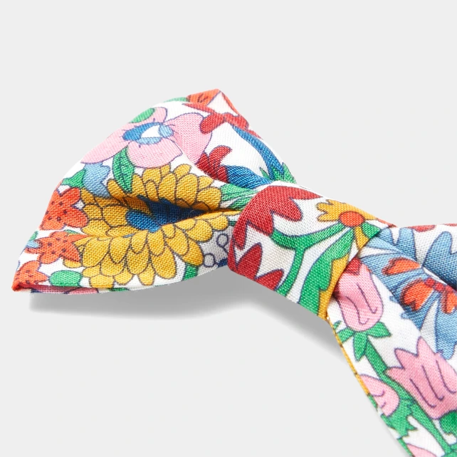 Trio de barrettes en tissu Liberty 