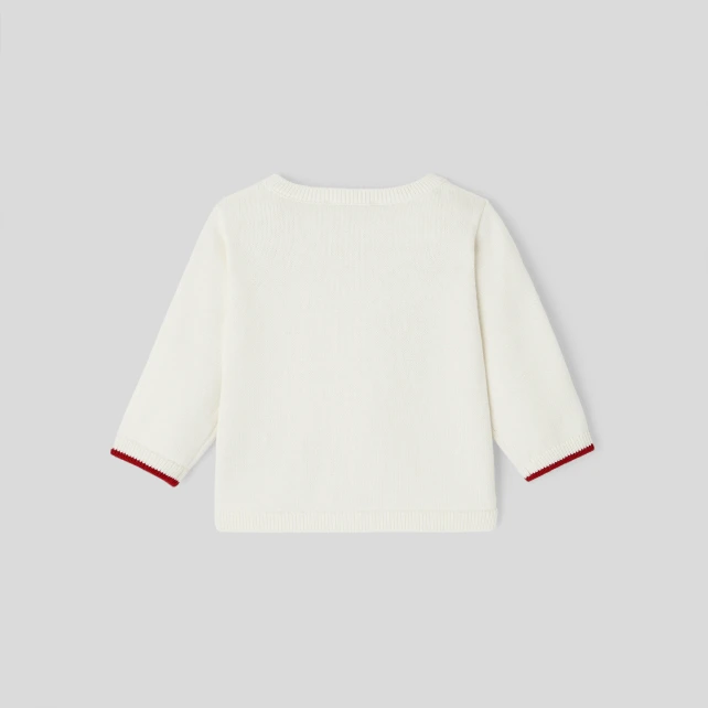 Cardigan bébé fille en laine