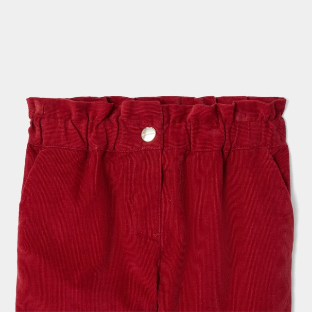 Pantalon bébé fille en velours