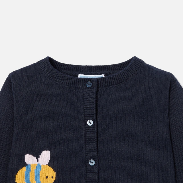 Cardigan bébé fille en tricot