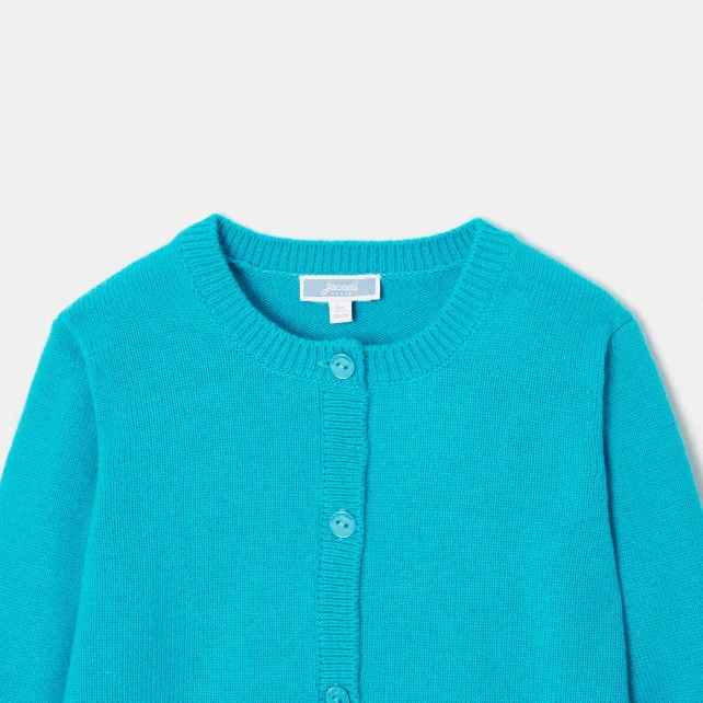 Cardigan enfant fille en tricot