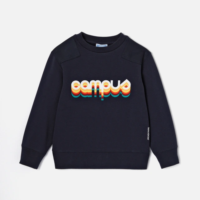 Sweat à message enfant garçon