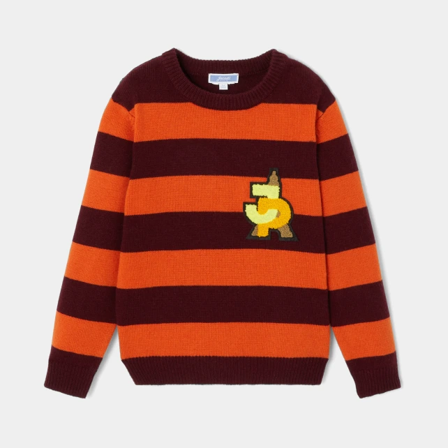 Pull rayé enfant garçon 
