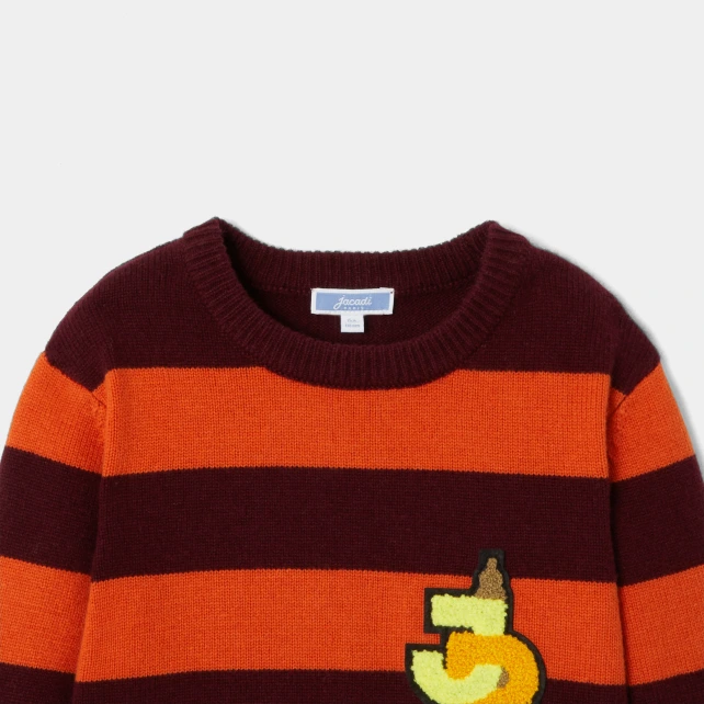 Pull rayé enfant garçon 