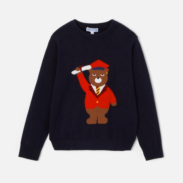 Pull enfant garçon Intarsia