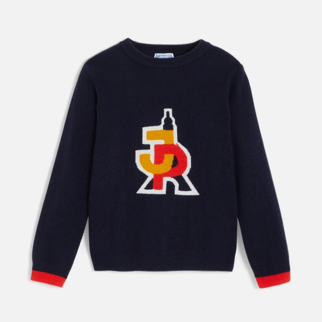 Pull enfant garçon en cachemire