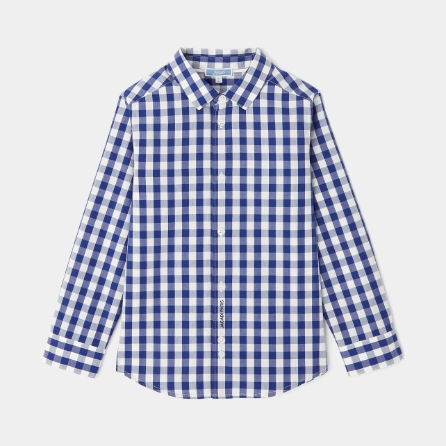 Chemise enfant garçon à carreaux