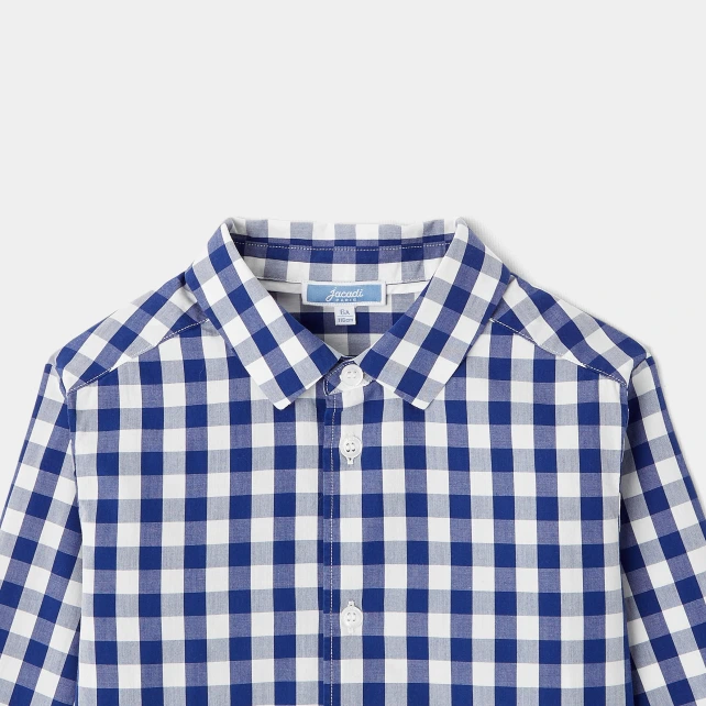 Chemise enfant garçon à carreaux