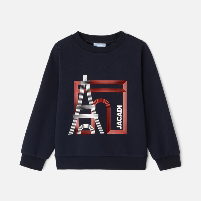 Sweat enfant garçon double face