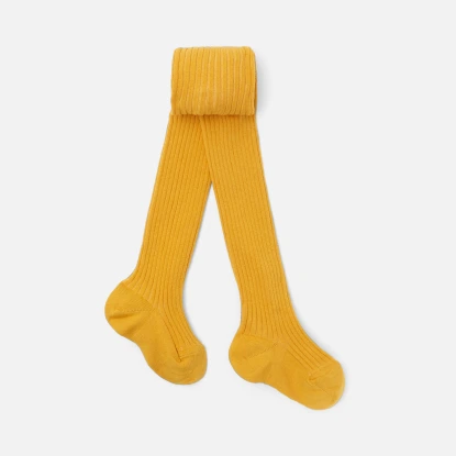 Collants unis enfant fille