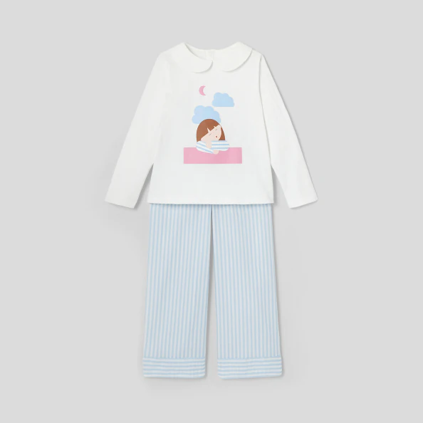 Pyjama enfant fille en coton