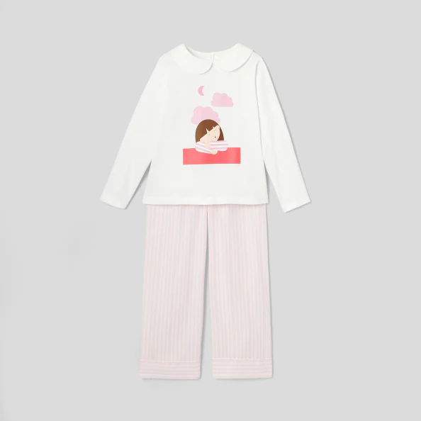 Pyjama enfant fille en coton