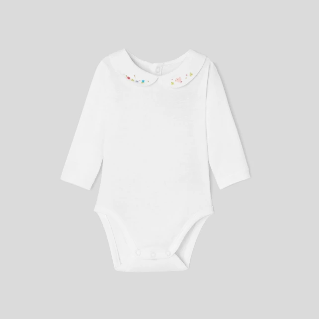 Body bébé fille manches longues