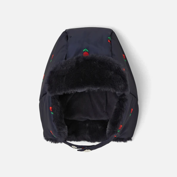 Chapka bébé fille en nylon