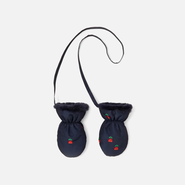Moufles bébé fille en nylon