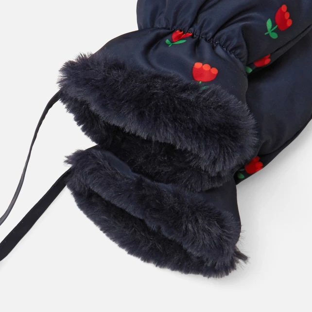 Moufles bébé fille en nylon