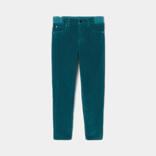Pantalon en velours doublé enfant garçon