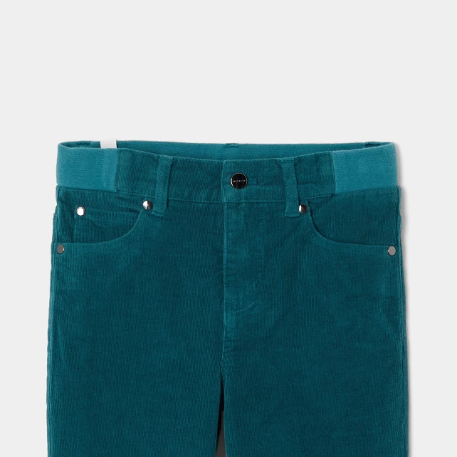 Pantalon en velours doublé enfant garçon