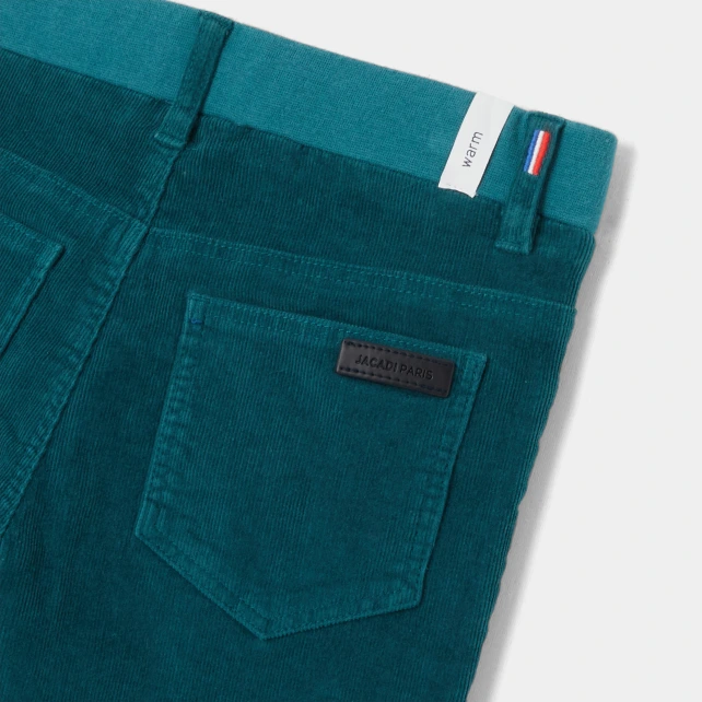 Pantalon en velours doublé enfant garçon