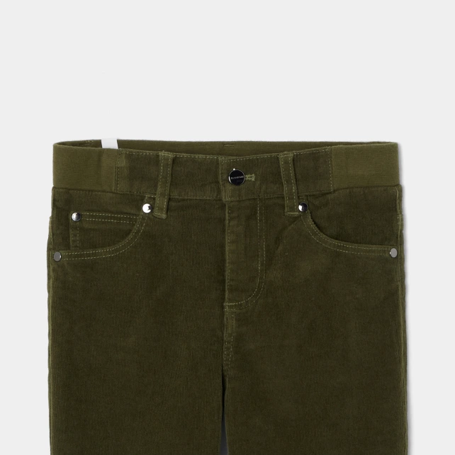 Pantalon en velours doublé enfant garçon