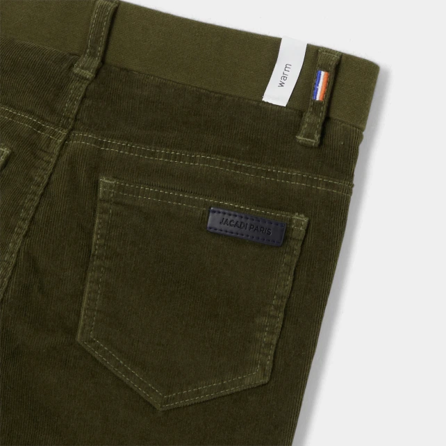 Pantalon en velours doublé enfant garçon