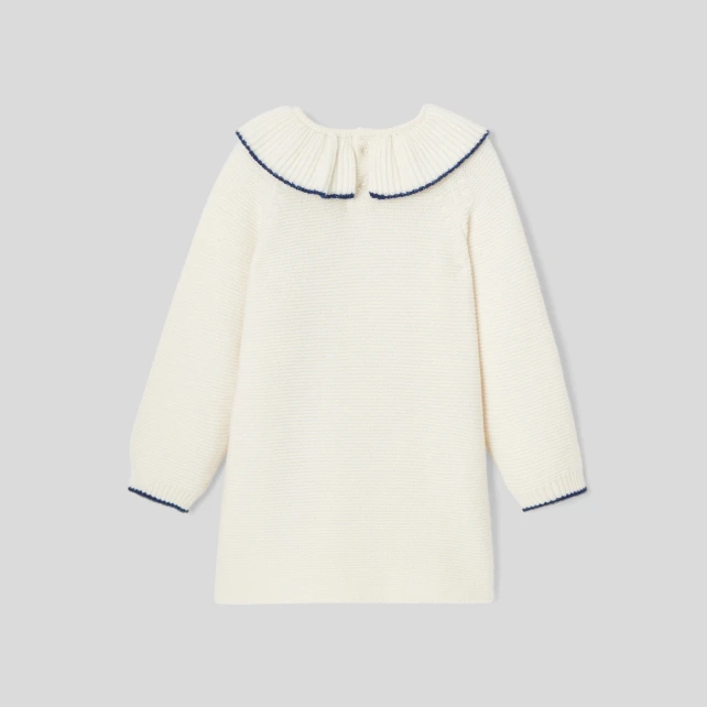 Robe bébé fille en tricot