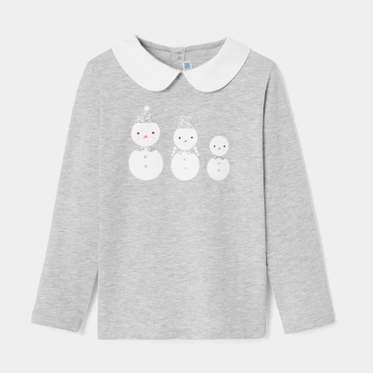 T-shirt manches longues enfant fille