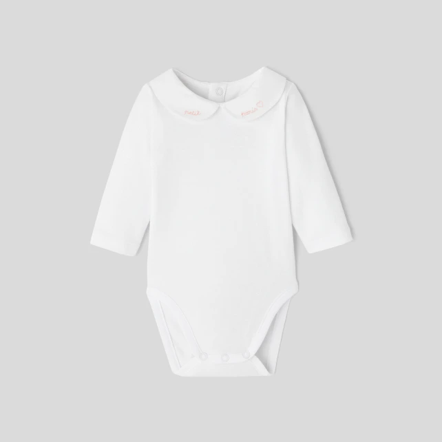 Body bébé fille manches longues