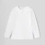 T-shirt enfant fille à col festonné