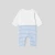 Combinaison bébé garçon effet 2 en 1
