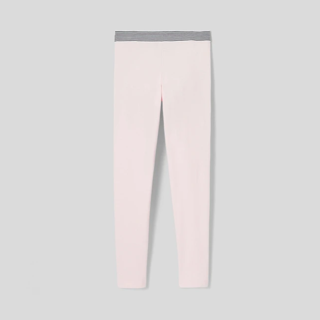 Legging enfant fille en piqué de coton