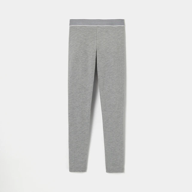 Legging enfant fille en piqué de coton