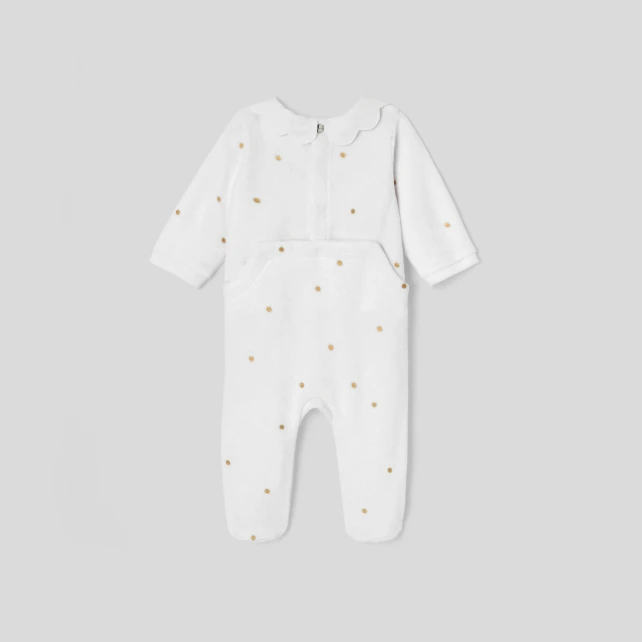 Pyjama bébé fille en velours