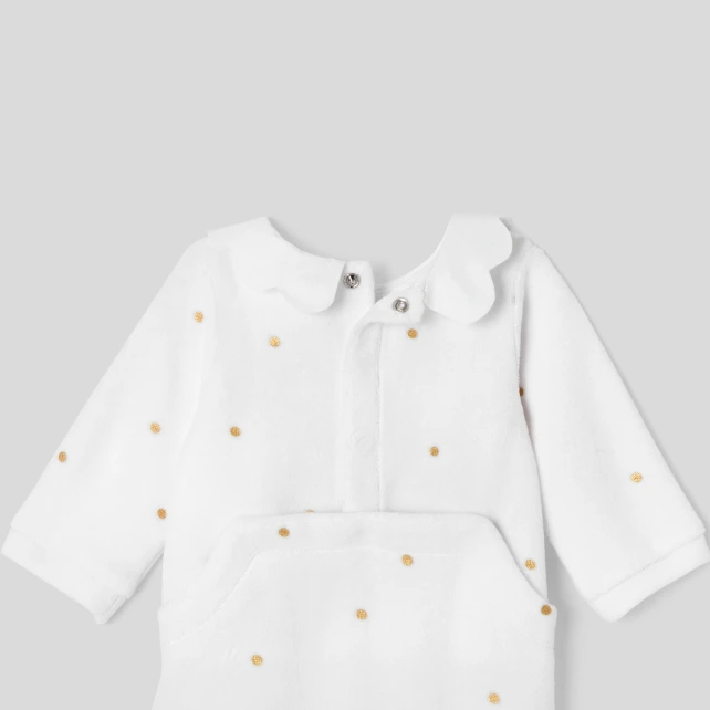 Pyjama bébé fille en velours